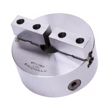 st  二爪手动卡盘(分体卡爪,软爪)